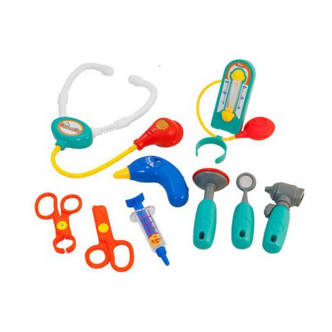 Trusa mare de doctor pentru copii, 9 piese in cutie, Miniland 97022 - poza 2