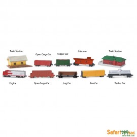 Tub 10 figurine - Tren - poza 3