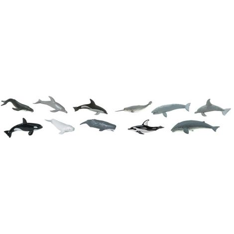Tub 11 figurine - Balene si delfini - poza 2
