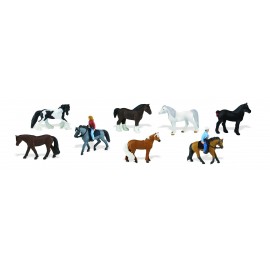 Tub 8 figurine - Cai si calareti - poza 3
