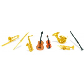 Tub 8 figurine Instrumente muzicale - poza 2