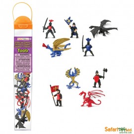 Tub 9 figurine - Cavaleri si Dragoni - poza 1