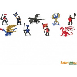 Tub 9 figurine - Cavaleri si Dragoni - poza 2