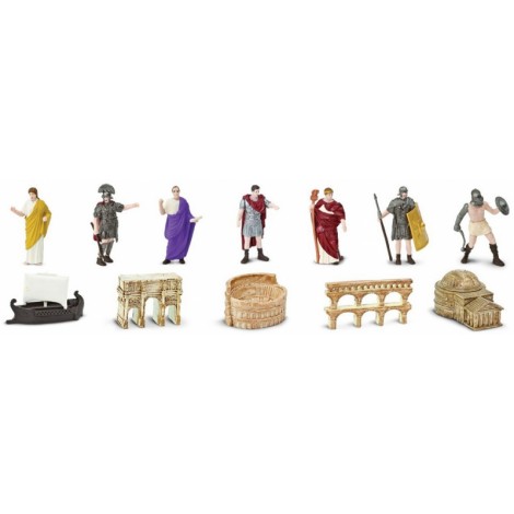 Tub cu 12 figurine - Roma Antica - poza 2