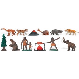 Tub cu 12 figurine - Viata preistorica duplicat - poza 2