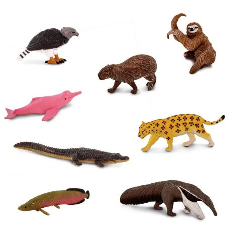 Tub cu figurine Animale din America de Sud - poza 2