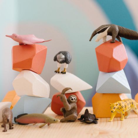 Tub cu figurine Animale din America de Sud - poza 3