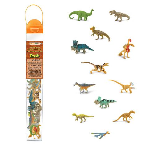 Tub cu figurine Dinozauri cu pene - poza 1