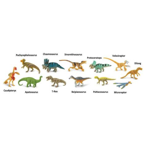 Tub cu figurine Dinozauri cu pene - poza 2