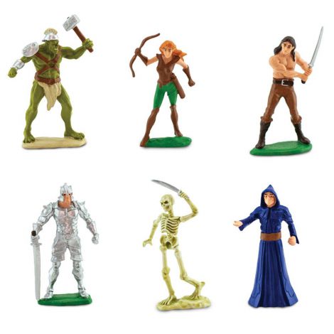 Tub designer cu figurine Eroi si monstrii - poza 2
