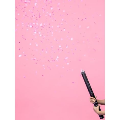 Tun confetti gender reveal roz 60 cm - poza 4