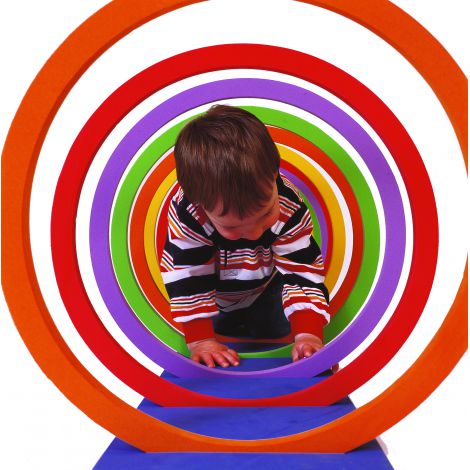 Tunel pentru motricitate Vortex - Active Play - poza 2