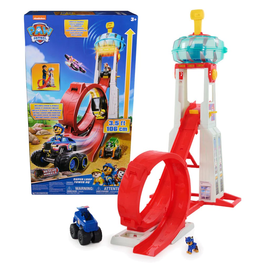 Turn cu 1 masinuta Paw Patrol Rescue Wheels Super Loop - poza 3