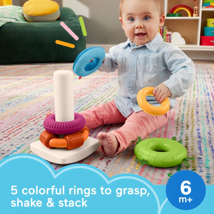 Turn cu inele senzoriale Fisher Price - poza 2