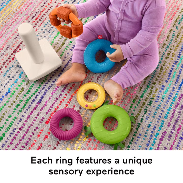 Turn cu inele senzoriale Fisher Price - poza 4