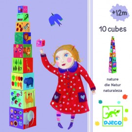 Turn de construit Djeco Natura - poza 2