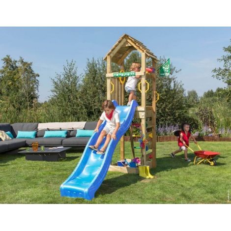 Turn de joaca mic Cocoon cu tobogan Jungle Gym - poza 1
