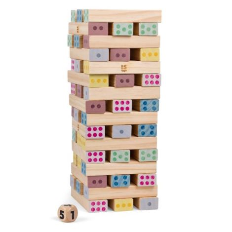 Turn Jenga gigant cu numere - poza 1