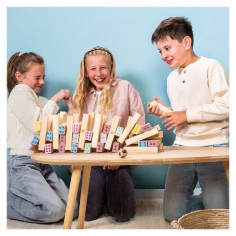 Turn Jenga gigant cu numere - poza 3