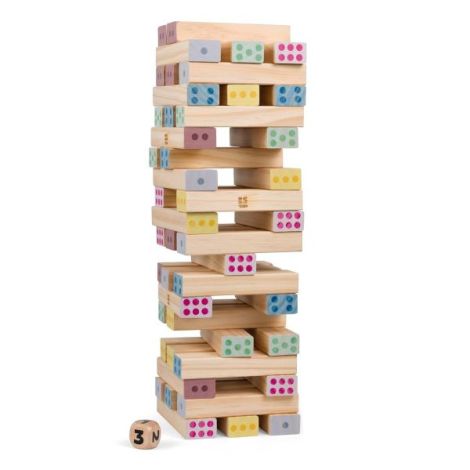 Turn Jenga gigant cu numere - poza 4