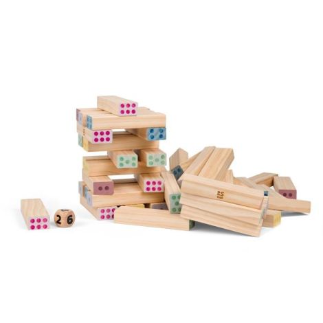 Turn Jenga gigant cu numere - poza 5