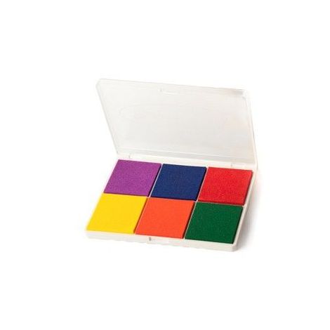 Tusiera Curcubeu cu 6 culori lavabile nontoxice Melissa & Doug 1637 - poza 2