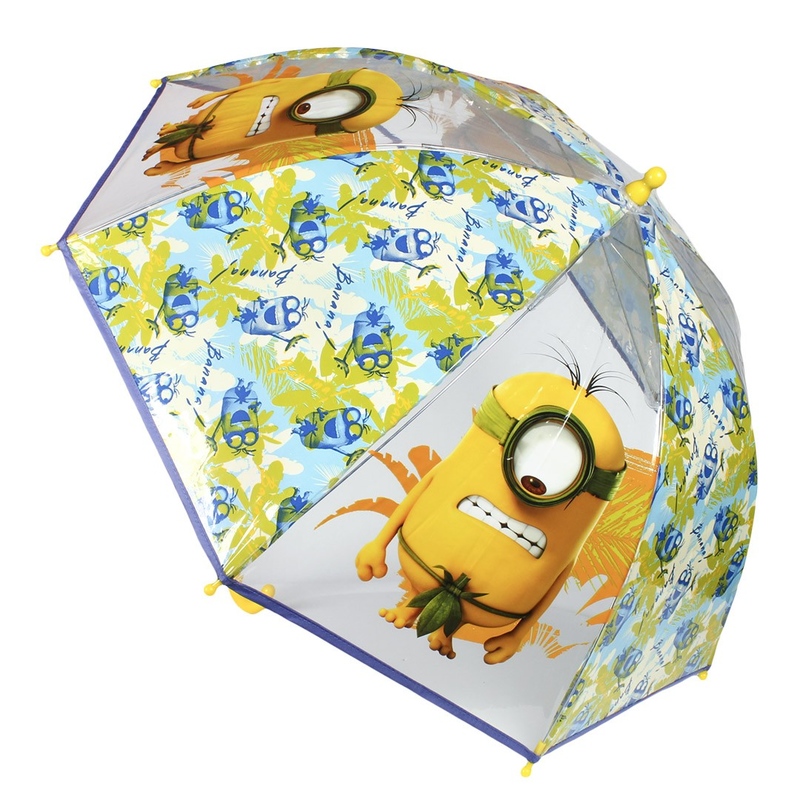 Umbrela manuala transparenta POE Minions - poza 1