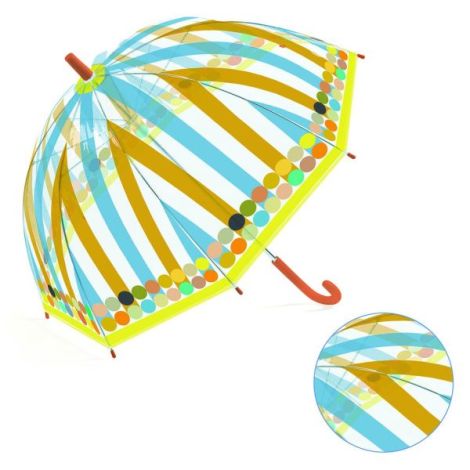 Umbrela pentru copii Forme geometrice, Djeco - poza 2