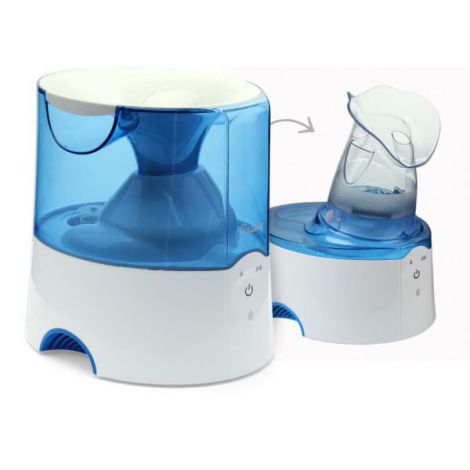 Umidificator Ultrasonic 2 in 1 cu inhalator - poza 1