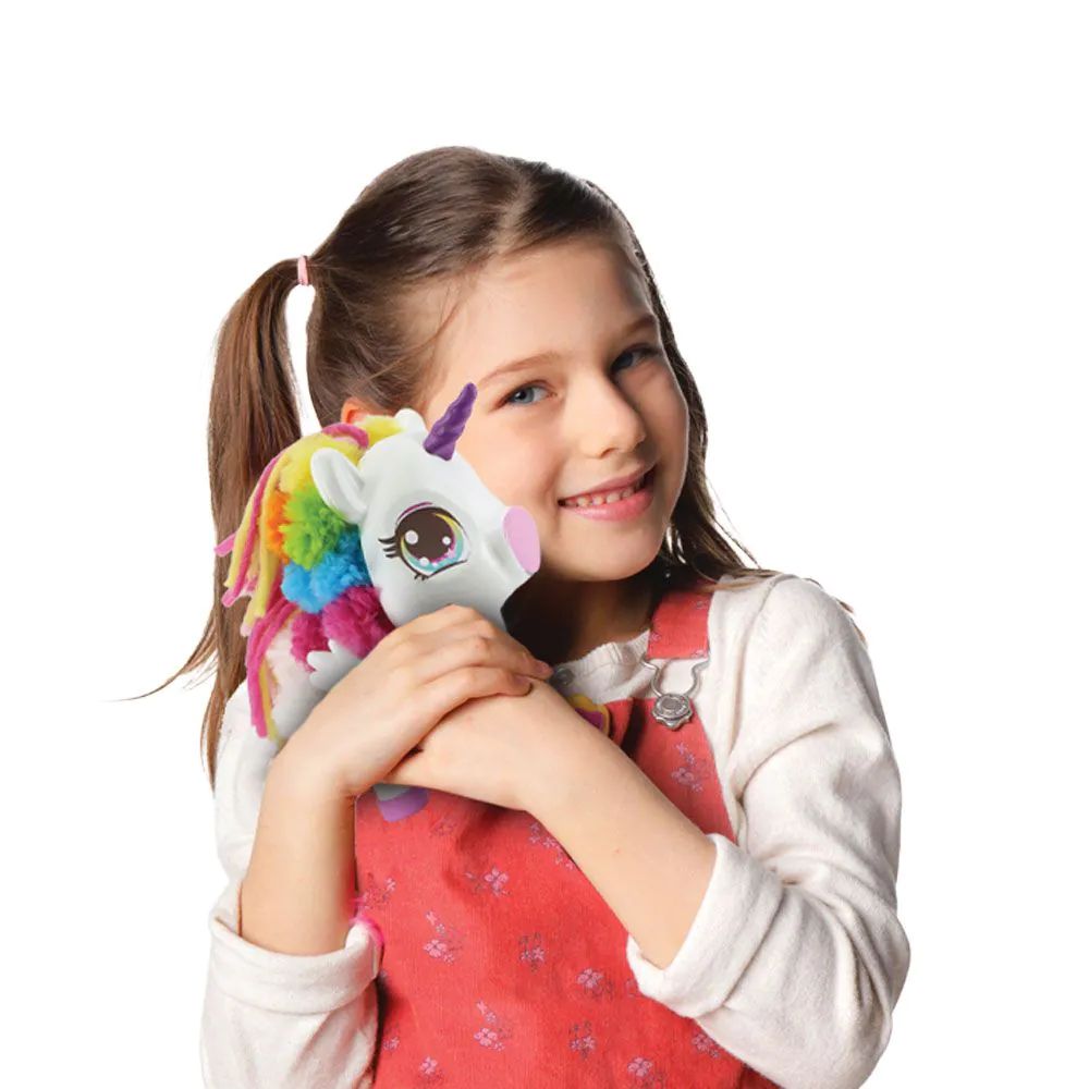Unicorn de decorat cu accesorii de plus Ruffle Fluffies - poza 4