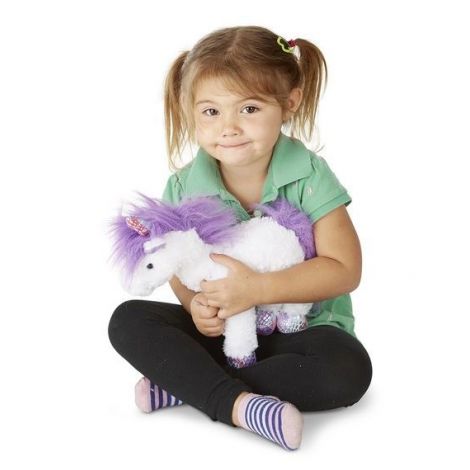 Unicorn din plus Misty Melissa and Doug - poza 2