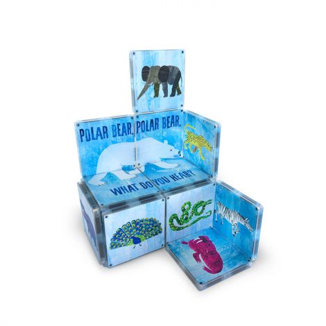 Ursule polar, tu ce auzi?, Eric Carle, Magna-Tiles Structures - poza 2
