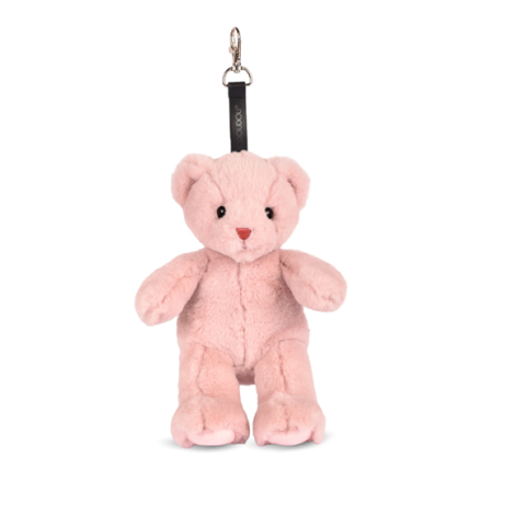 Ursulet din plus - breloc adorabil, 20 cm, Roz pudra - poza 1