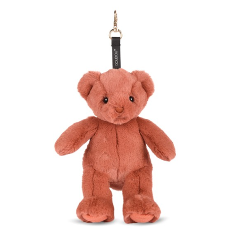Ursulet din plus - breloc adorabil, 20 cm, Teracota - poza 1