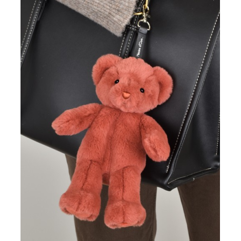 Ursulet din plus - breloc adorabil, 20 cm, Teracota - poza 2