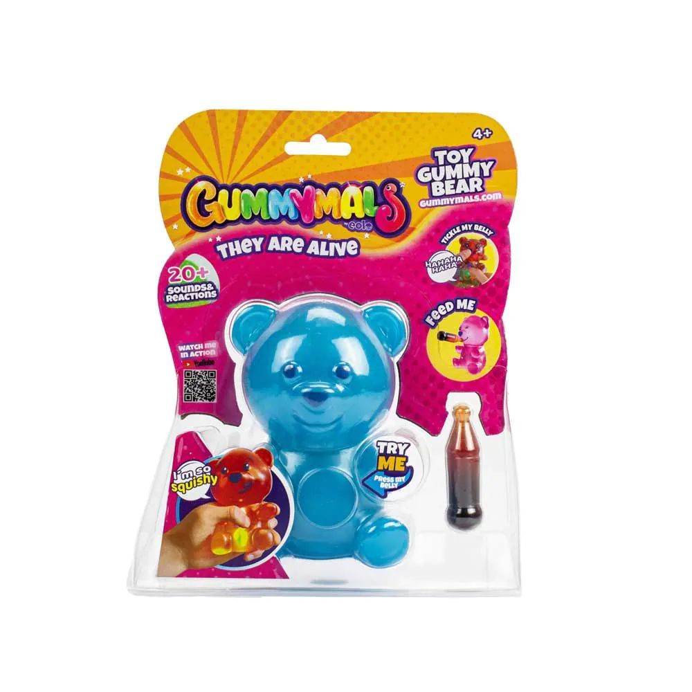 Ursulet interactiv Gummymals Albastru 12 cm - poza 2