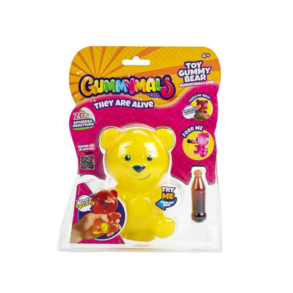 Ursulet interactiv Gummymals Galben 12 cm - poza 2