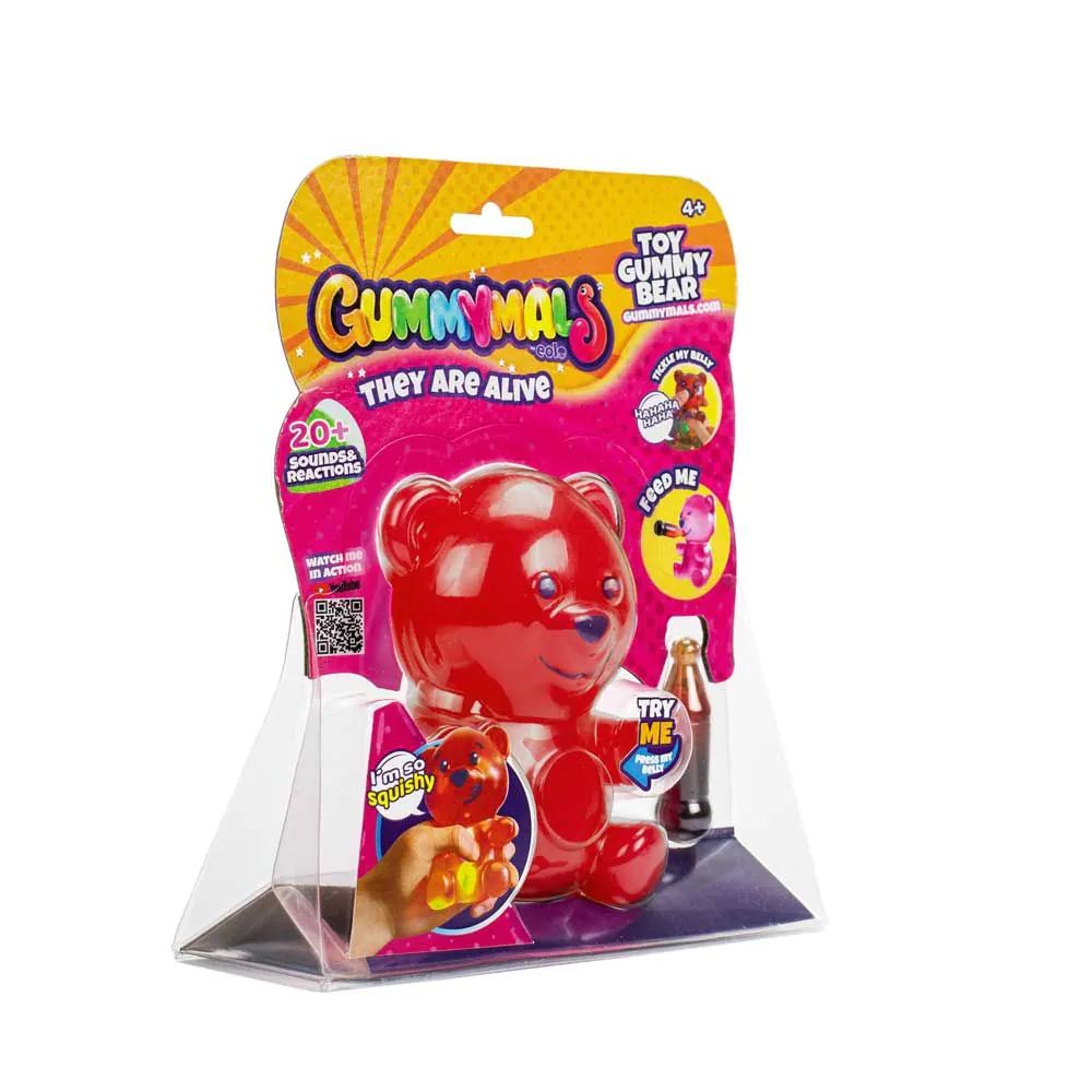 Ursulet interactiv Gummymals Rosu 12 cm - poza 4