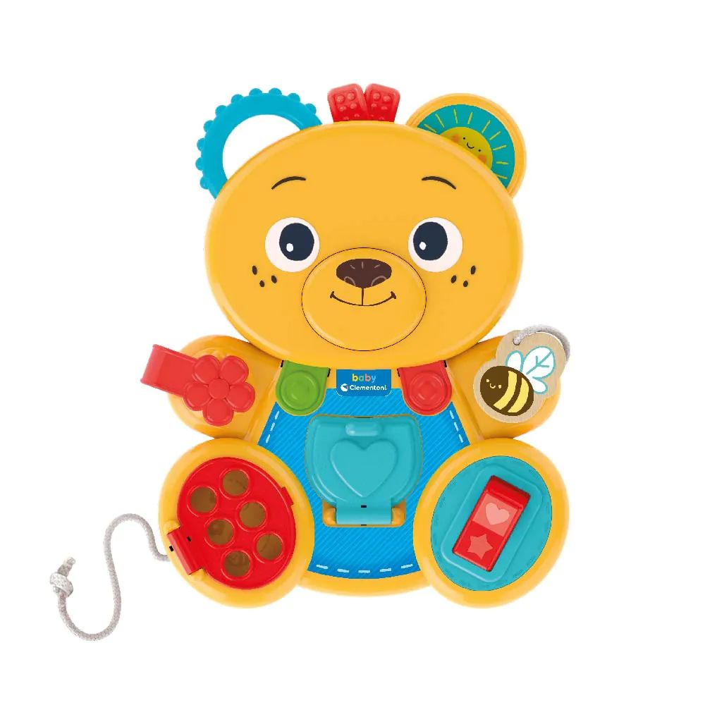 Ursulet interactiv pentru bebelusi Clementoni Baby Montessori Bear - poza 1