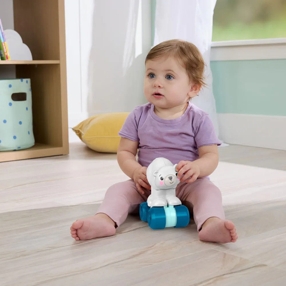 Ursulet polar interactiv cu roti Fisher Price - poza 4