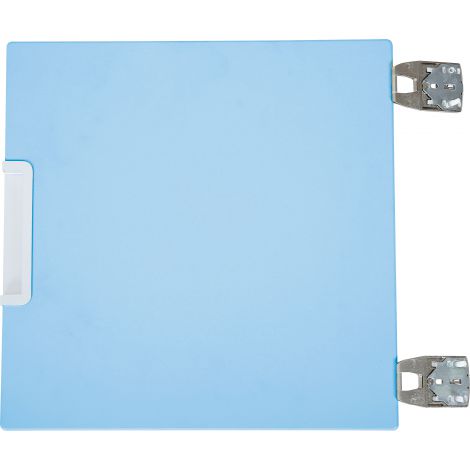 Usa Mica De Culoare Albastru Deschis Cu Mecanism De Inchidere Silentioasa Pentru Dulapuri Quadro