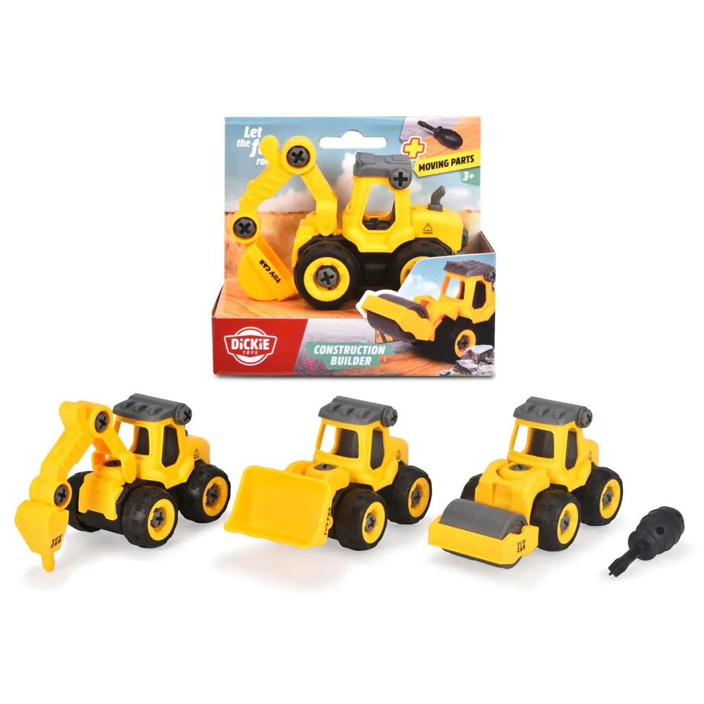 Utilaj de constructii cu surubelnita Dickie diverse modele - poza 2