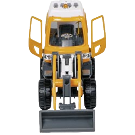 Utilaj de constructii de jucarie cu sunete si lumini, 16-18 cm, incarcator frontal - poza 2