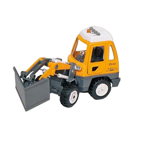 Utilaj de constructii de jucarie cu sunete si lumini, 16-18 cm, plug de zapada - poza 2