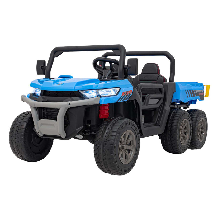 UTV eIectric pentru copii cu 2 locuri Farmer Truck XXL 900 12V 200W 4x4 (623B) Abastru - Autokids.ro - poza 1