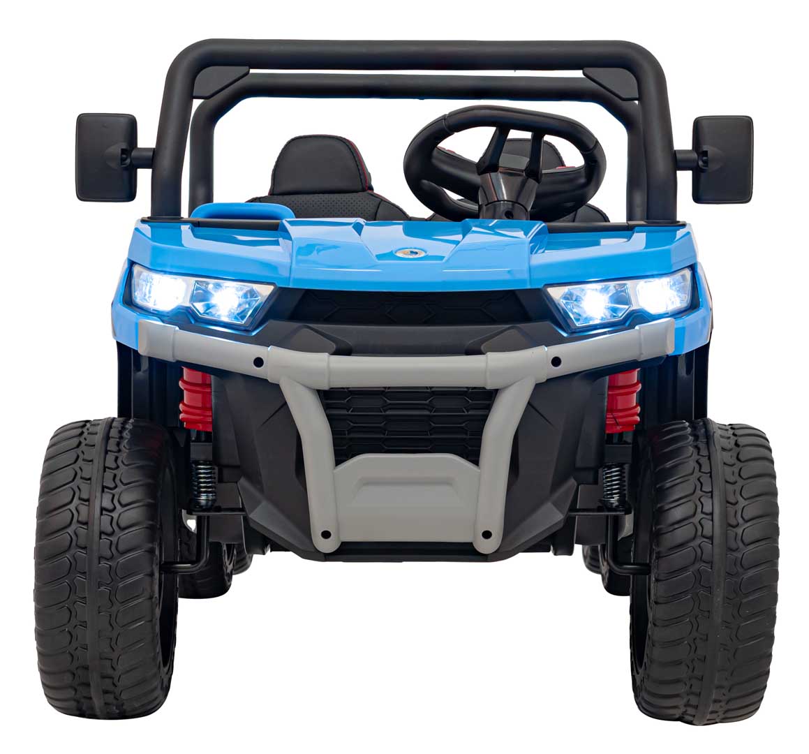 UTV eIectric pentru copii cu 2 locuri Farmer Truck XXL 900 12V 200W 4x4 (623B) Abastru - Autokids.ro - poza 2