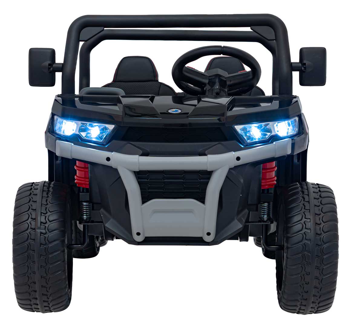 UTV eIectric pentru copii cu 2 locuri Farmer Truck XXL 900 12V 200W 4x4 (623B) Negru - Autokids.ro - poza 3