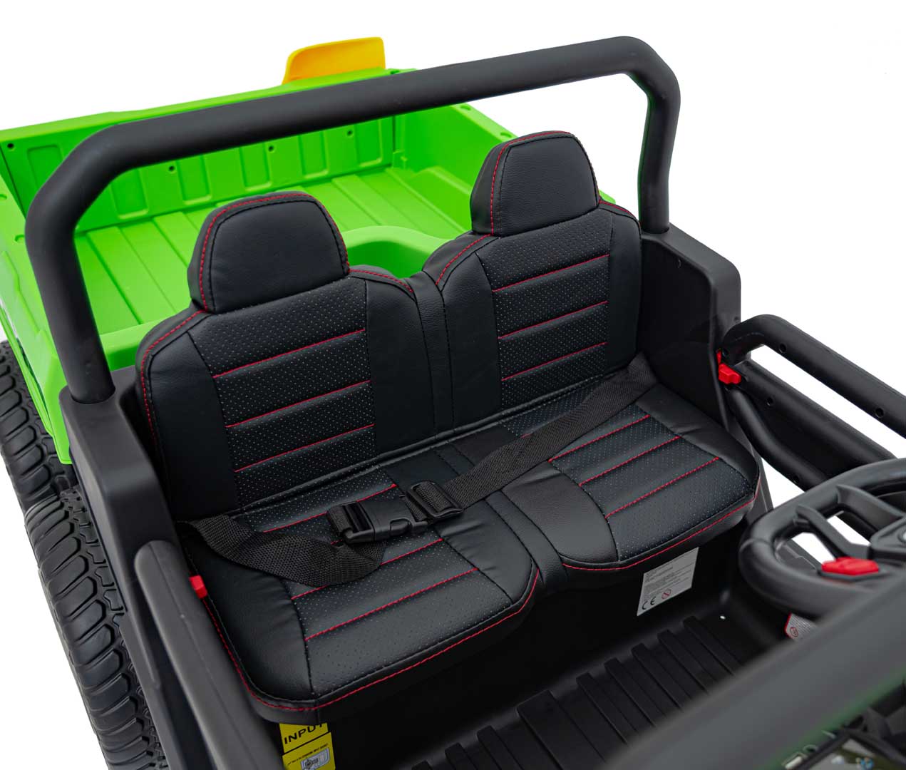 UTV eIectric pentru copii cu 2 locuri Farmer Truck XXL 900 12V 200W 4x4 (623B) Verde - Autokids.ro - poza 5