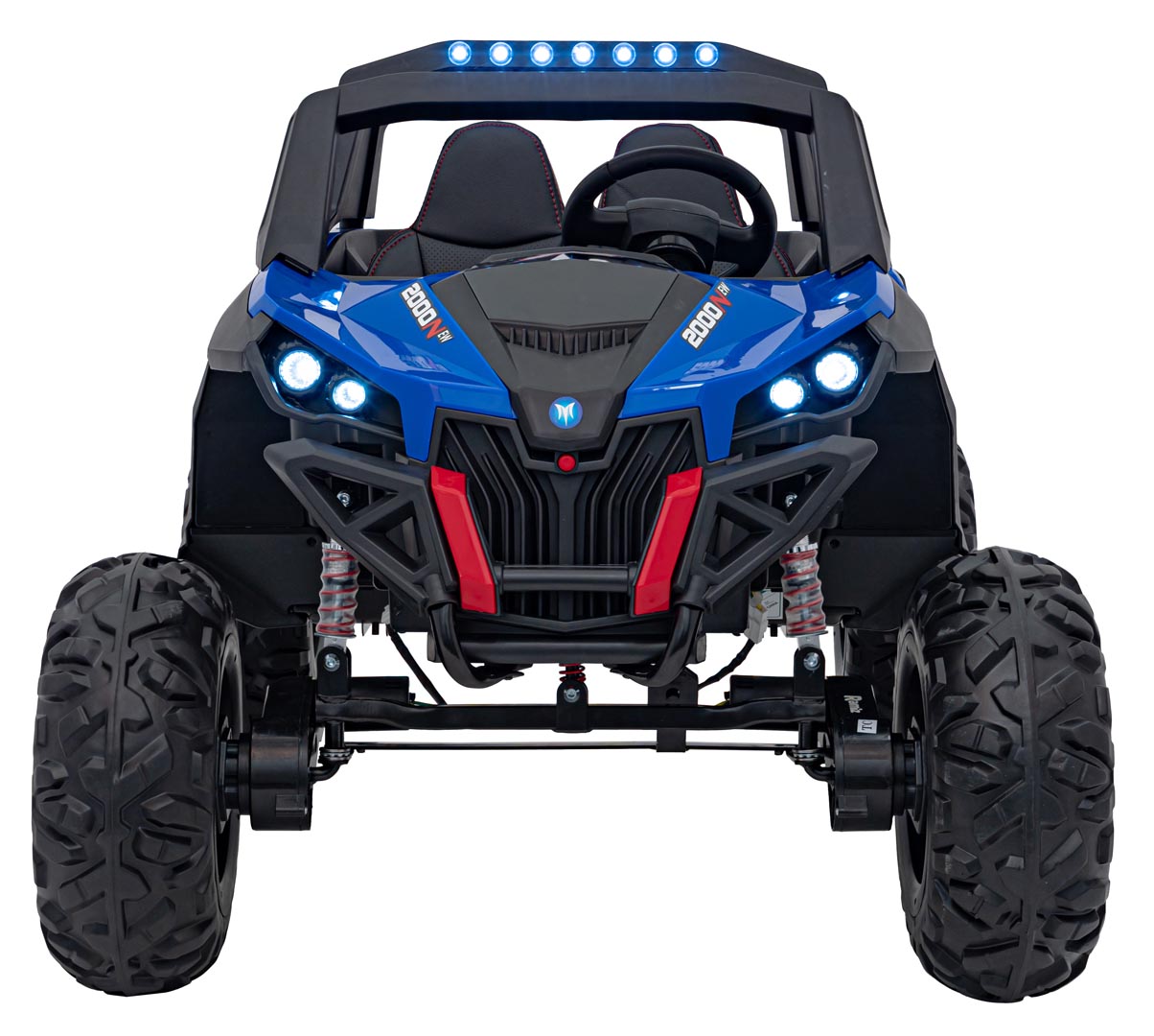 UTV electric pentru 2 copii Buggy MX 2000N 4x4 300W (603B) Albastru - Autokids.ro - poza 2