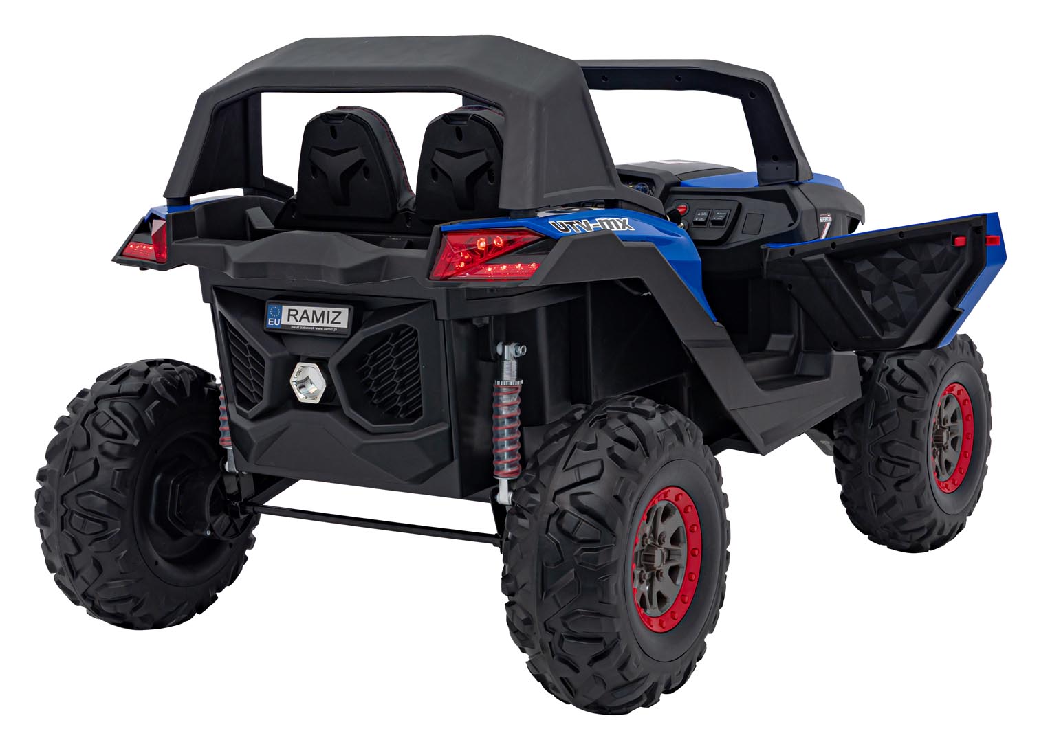 UTV electric pentru 2 copii Buggy MX 2000N 4x4 300W (603B) Albastru - Autokids.ro - poza 5